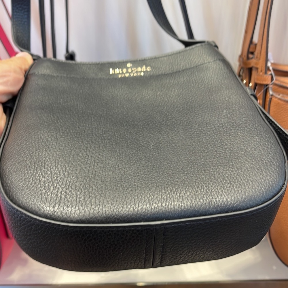 Kate Spade Leila North South Crossbody Black - Picture 5 of 16